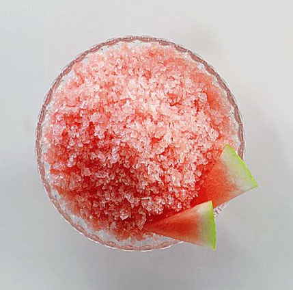 Mexican watermelon ice